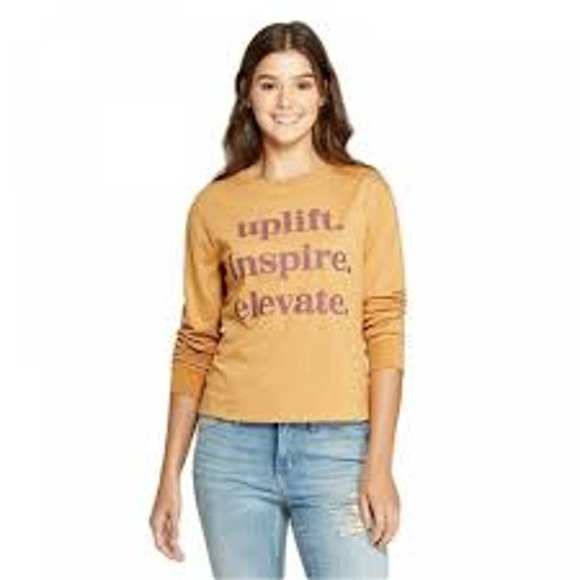 Zoe + Liv Inspirational Long Sleeve T-Shirt - Picture 1 of 7